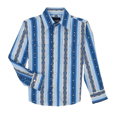 Checotah Boys Blue Ridge Shirt