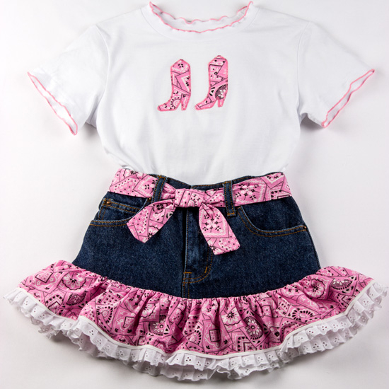 little girl western outfits