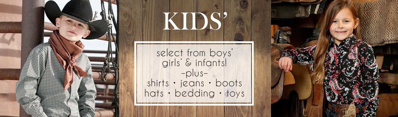 Shop Quality Kid's Western Outfits from Rod's