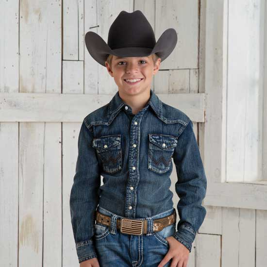 western outfits for boys