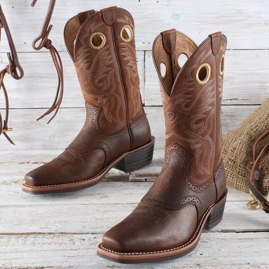 justin roughstock boots