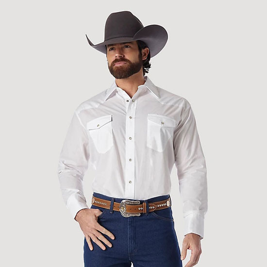 Solid Color Western Shirts Rod s