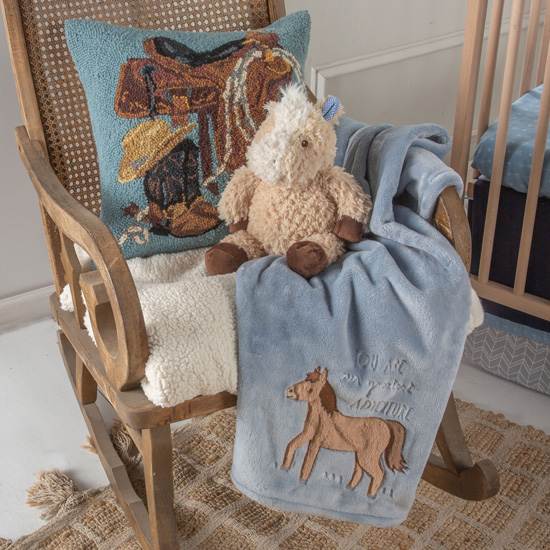 Pony crib online bedding