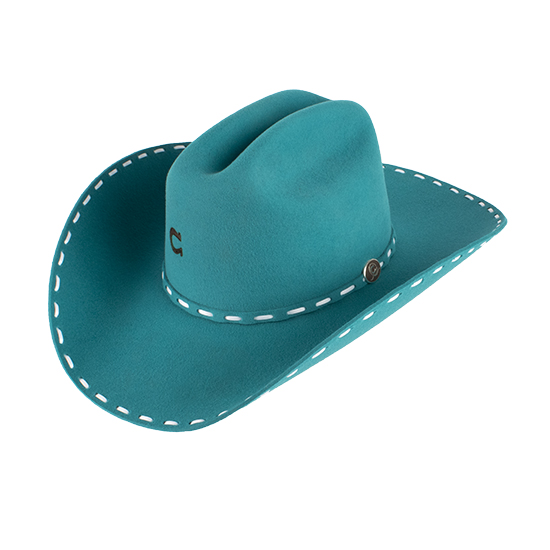 turquoise cowboy hat