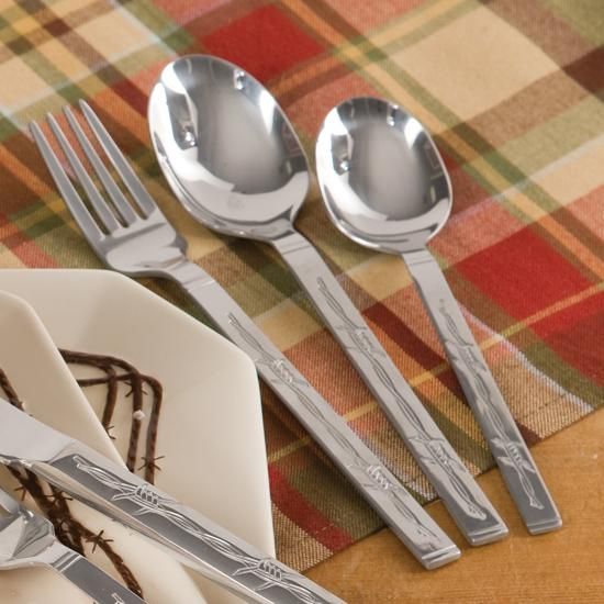 20 Piece Western Flatware Set with Brands – Custom Cowboy Shop