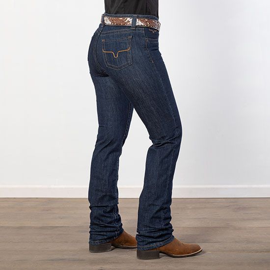 Ralph Lauren Womens Jeans Size 10 Bootleg - Dark Wash