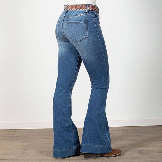 KanCan Dark Wash Flare Jean – Western Edge, Ltd.