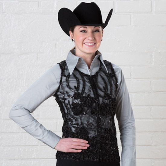 Women's Western Show Vests