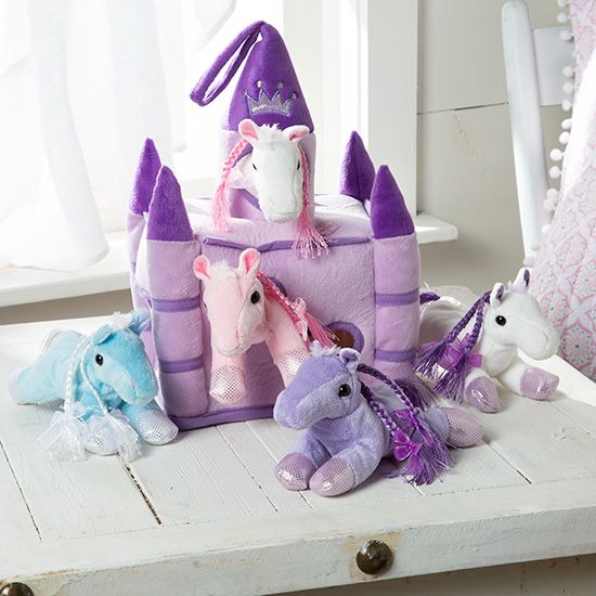 castle box mini plush set