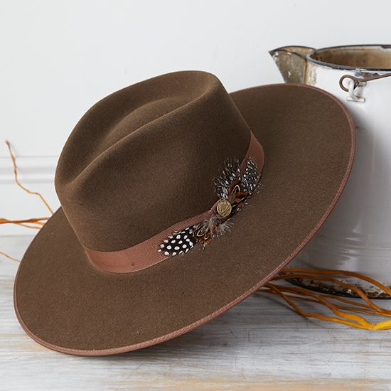 Womens Western Fashion Felt Hats