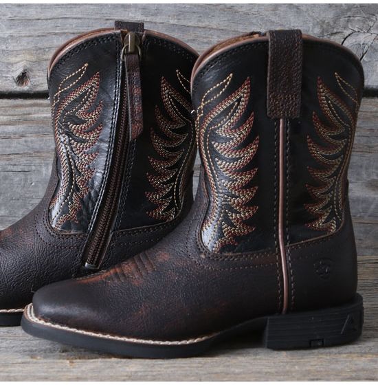 Amos Brown Kids Western Boot Ariat – Dales Clothing Inc