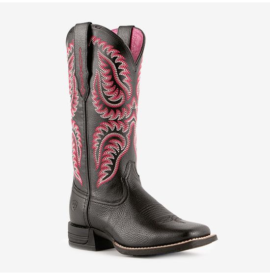 Ariat Black Cattle Cait Stretchfit Boots