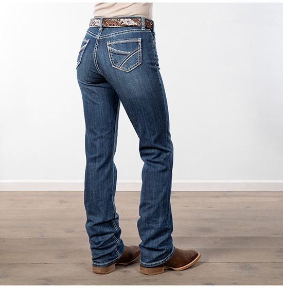 Rolled orders up bootcut jeans