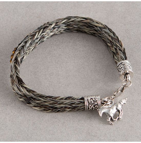 MORE THAN popular ENOUGH Horsehair Bracelet made with genuine horsehair! Horsehair Bracelet, Minimalist Bracelet, Charm Bracelet, Horsehair Jewelry