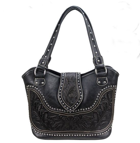 Brown leather 🤠 vintage Trinity Ranch women's purse... - Depop