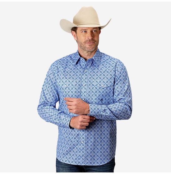 Roper Amarillo Blue Skies Shirt