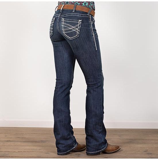 Ariat REAL Mid Rise Marine Jeans
