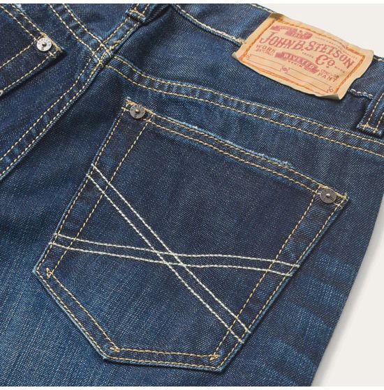 1312 Fit Jeans With Back Pocket Detail