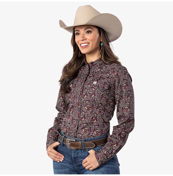 Cinch Oklahoma Smokeshow Top