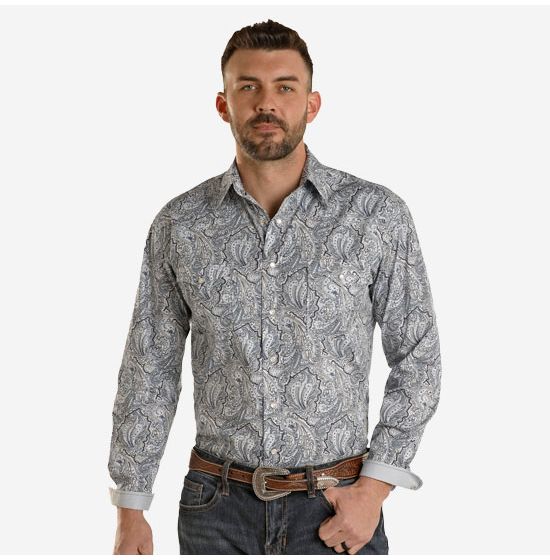 Panhandle rough stock men's on sale shirts