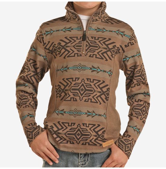 Boys discount aztec pullover