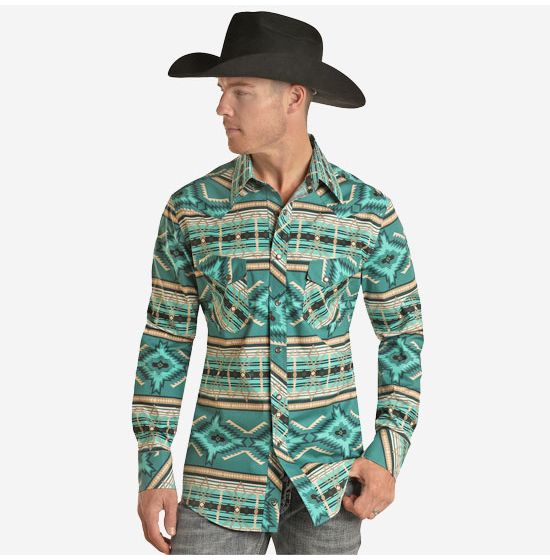 Rock & Roll Denim Mesa Masterpiece Shirt