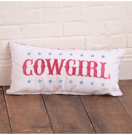 cowgirl pillow