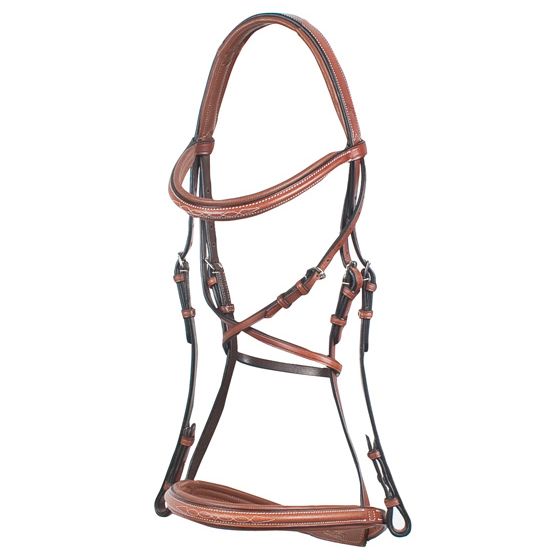 RWaves Leather Brown Halter / Bridle Soft Padded Fancy Stitched Nose Band Doubled Stitched Rolled shops Check RH038