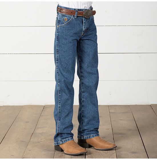Wrangler Boys' George Strait Heavy Denim 13BGSHD Jeans