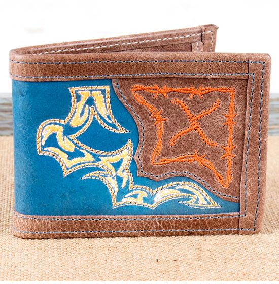 Bi-Fold Wallet with Logo Accent