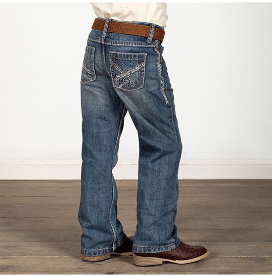 Boy's 20X Vintage Bootcut Slim Fit Wrangler Jeans (1T - 12)