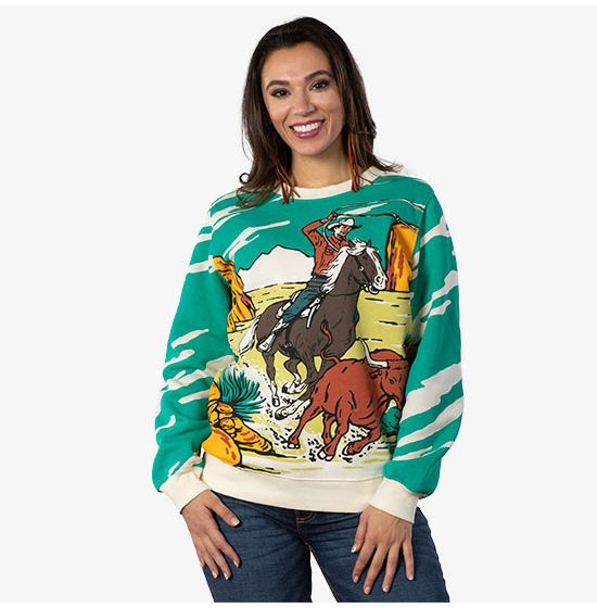 Wrangler Retro Punchy Rodeo Sweatshirt