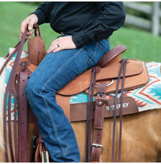 Weaver Leather Flex Contour Wool Blend Felt Saddle Pad