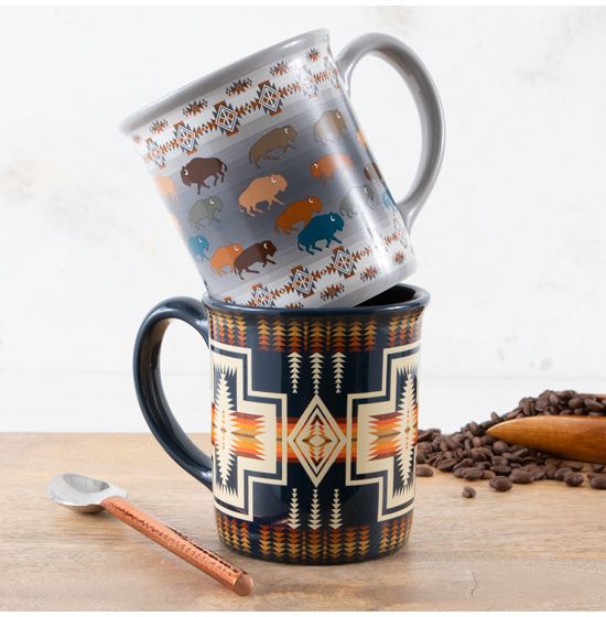 PENDLETON Woolen Mills Ceramic Coffee Mug 18 oz Spirit Of The