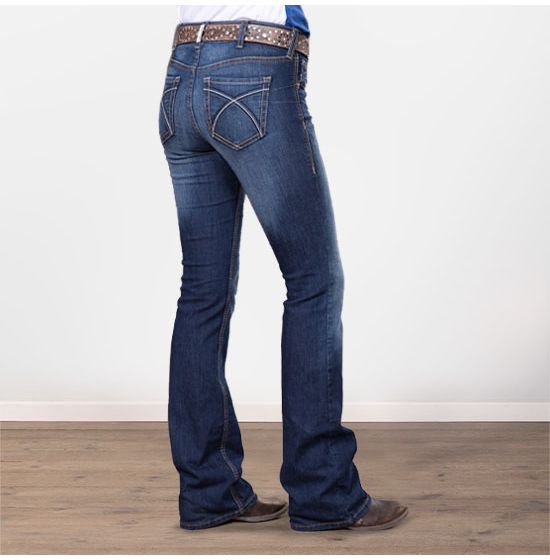 Ariat R.E.A.L. Perfect Rise Stretch Rosa 25 Regular deals Boot Cut Jean