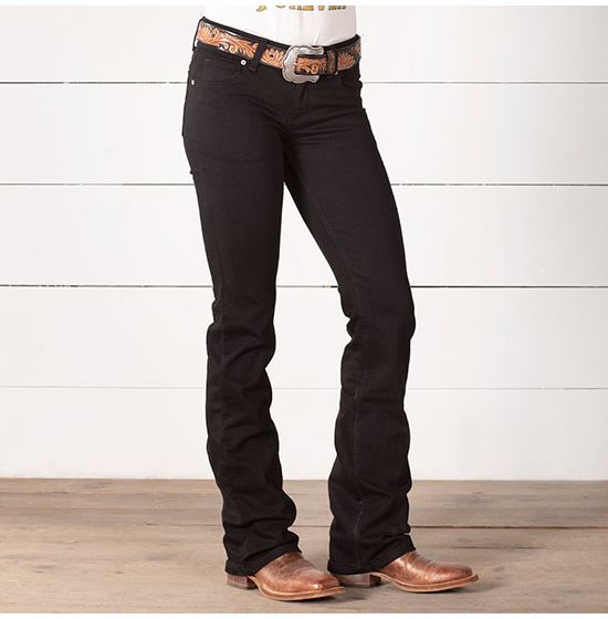 Wrangler Womens Black Jeans – Starr Western Wear