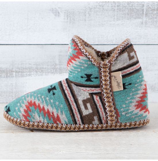 Aztec discount slipper boots