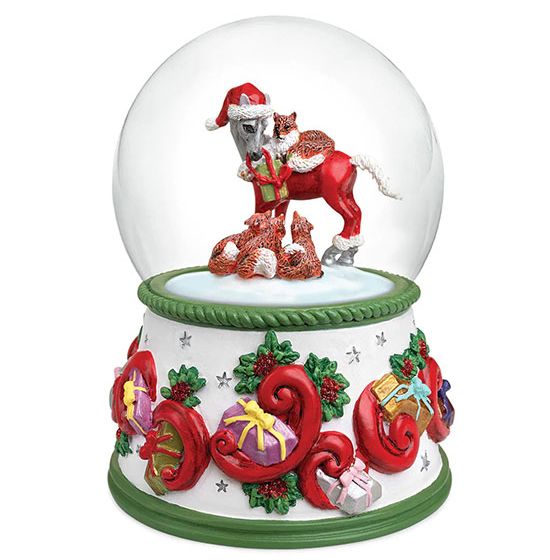 Breyer Forest Friends Snow Globe