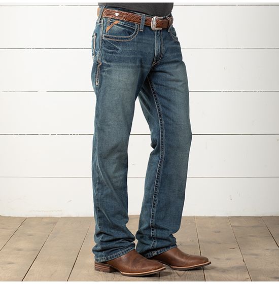 M4 Low Rise Boundary Boot Cut Jean