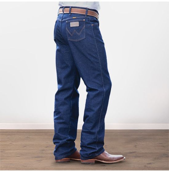 Wrangler Mens Original Fit Prewashed Jeans - Roundyard