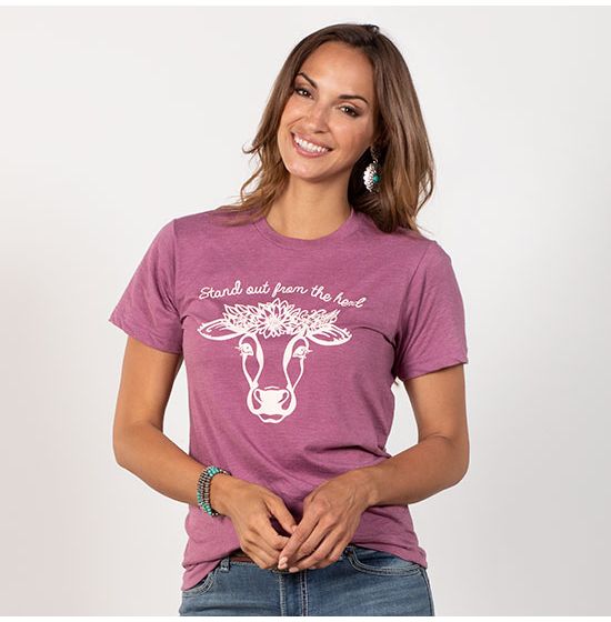 Stand Out From The Herd Cow Tee Shirt