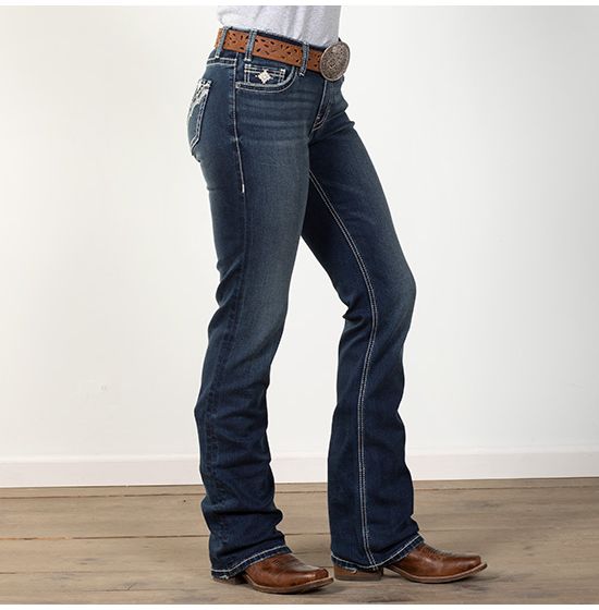 Salt Works Jeans Womens Size 8 Blue Bootcut Mid Rise Pants