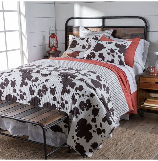 Bessie Cow Print Quilt