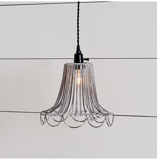 Shabby chic on sale pendant light