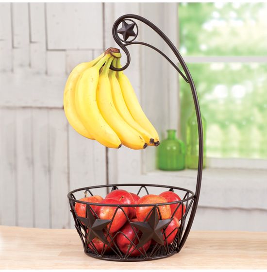 Star Fruit Bowl And Banana Tree