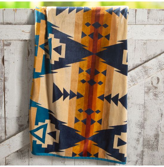 Pendleton Jacquard Spa Towel Siskiyou at