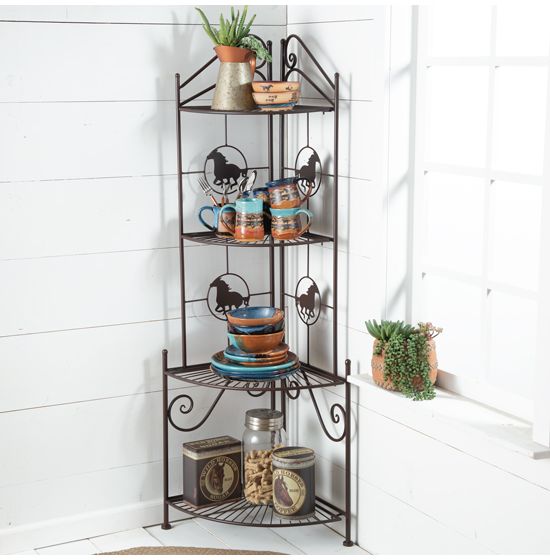 Horse Corner Shelf