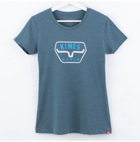 Kimes Ranch Indigo Distance Tee Shirt