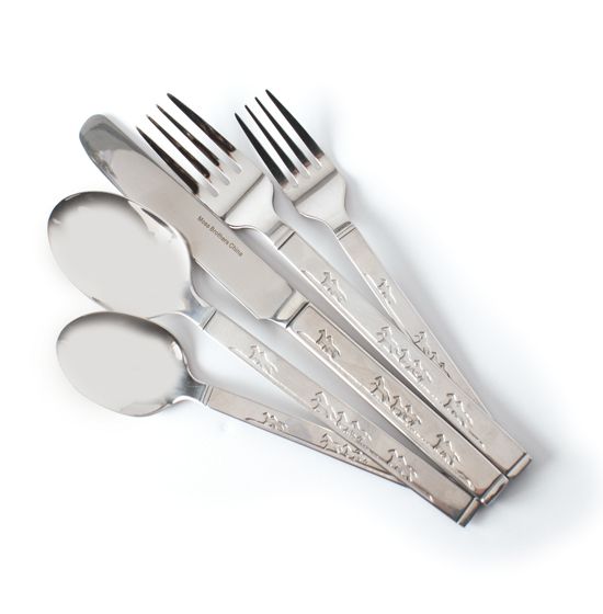 20 Piece Western Flatware Set with Brands – Custom Cowboy Shop