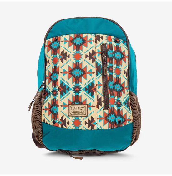 Hooey Rockstar Aztec Turquoise Backpack